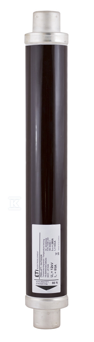 Плавка вставка з бойком VVC3 12kV/20A - 004230509